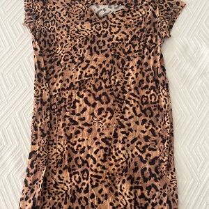 Soma Animal Print Dress Nightgown